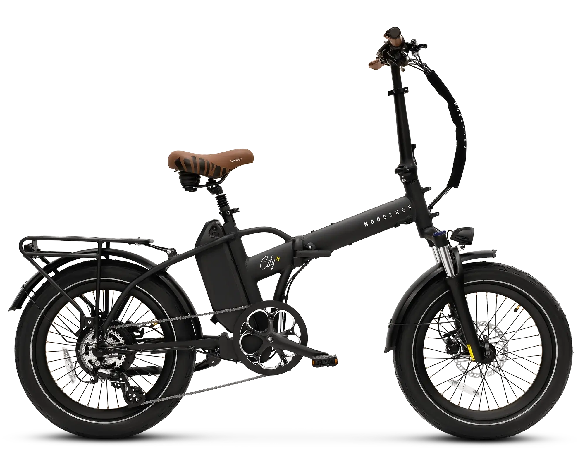 MOD Bikes Foldable Electric Bike Ebike with Powerful Torque, Long Range, Charcoal Black MOD Bikes Foldable Electric Bike Ebike with Powerful Torque, Long Range, Charcoal Black