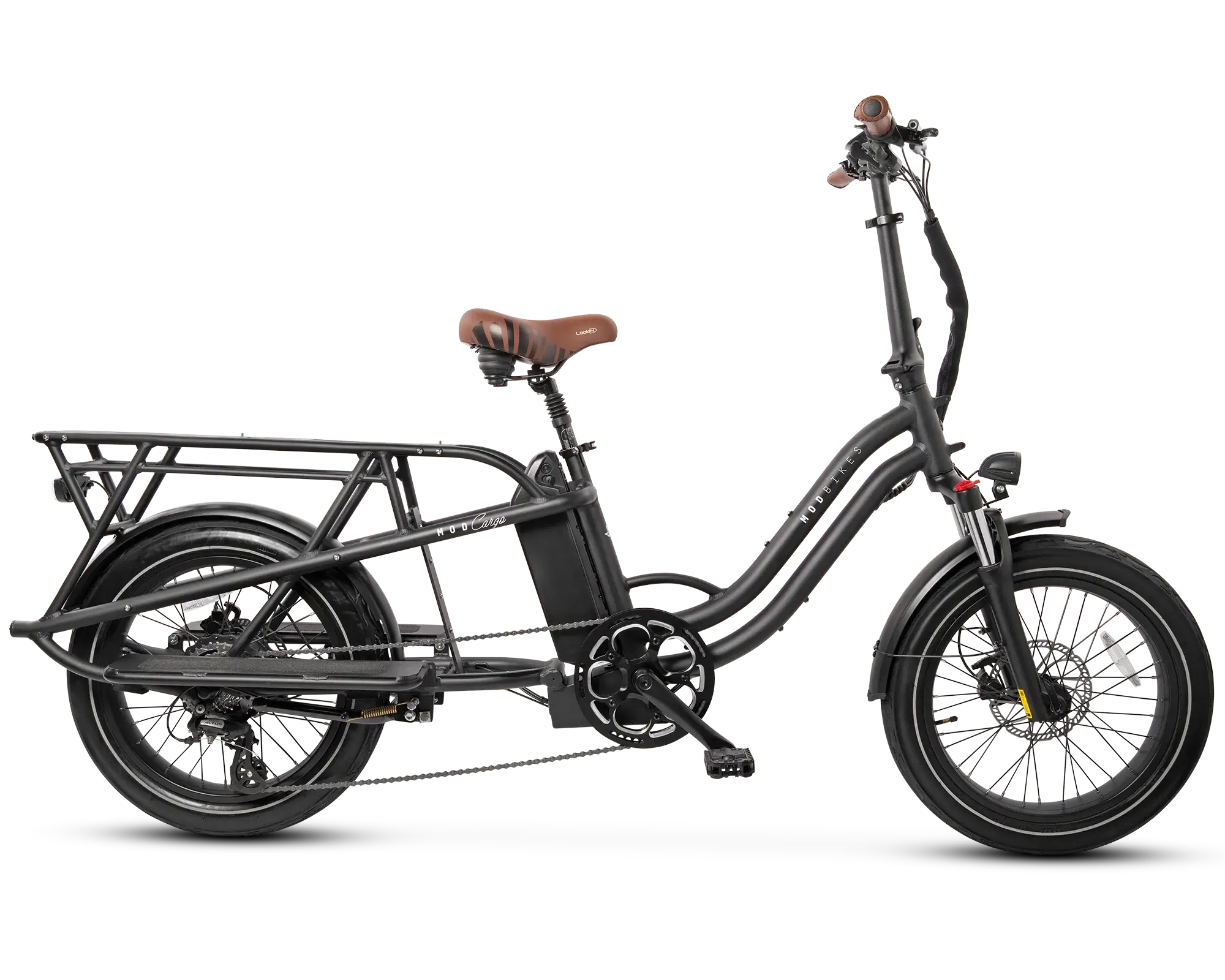 lastenfahrrad speedbike MOD Cargo 3: Electric Cargo Bike - Versatile Hauler for Heavy Loads Classic White - HSA/FSA Eligible