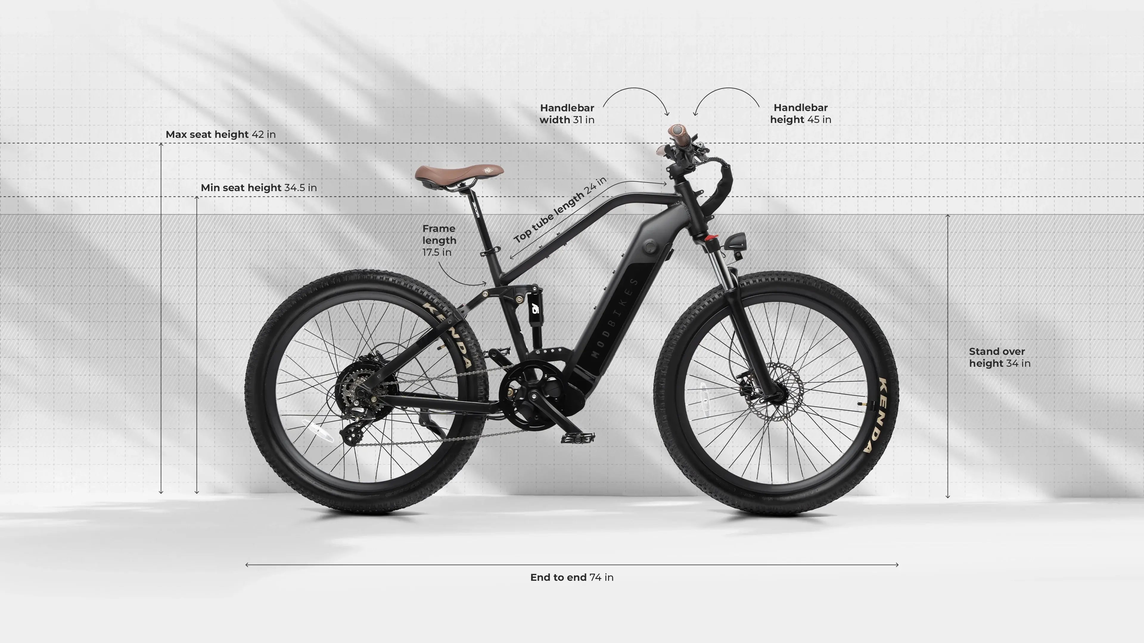 MOD Black 3: Advanced Full Suspension E-bike for All Terrains