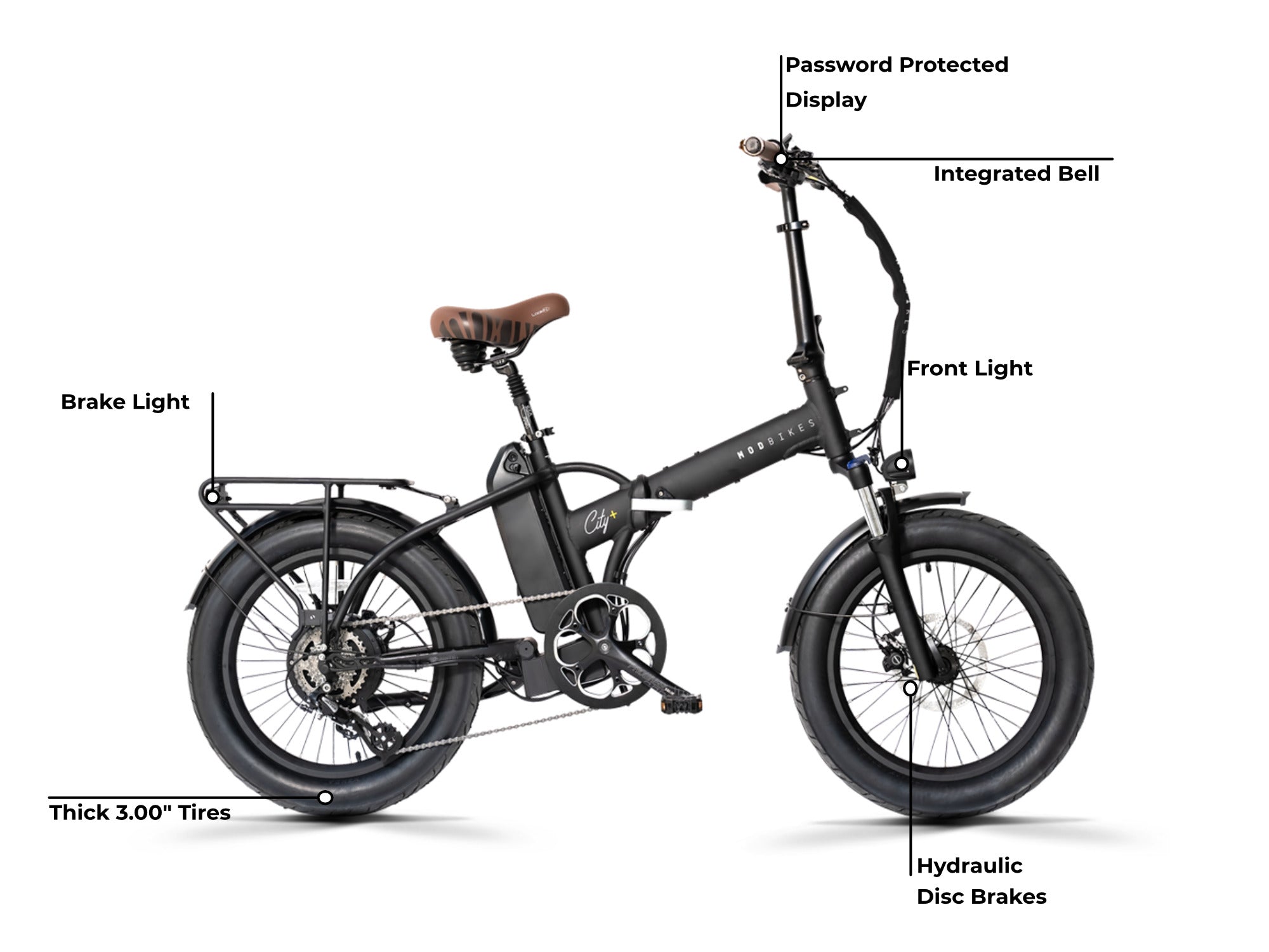 MOD City + Foldable Commuter Electric Bike – MOD BIKES