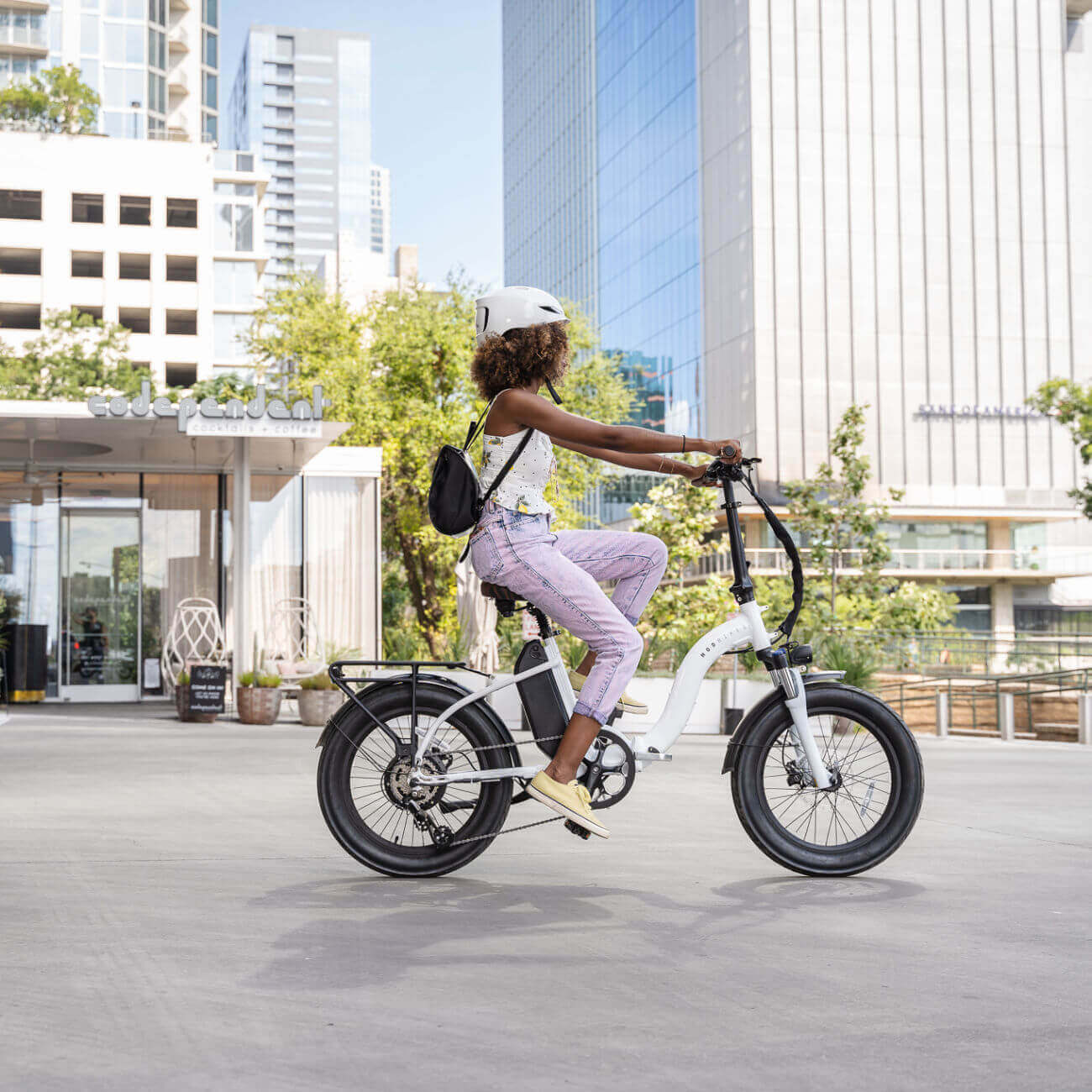 MOD City + Step-Thru Foldable Electric Bike | MOD BIKES