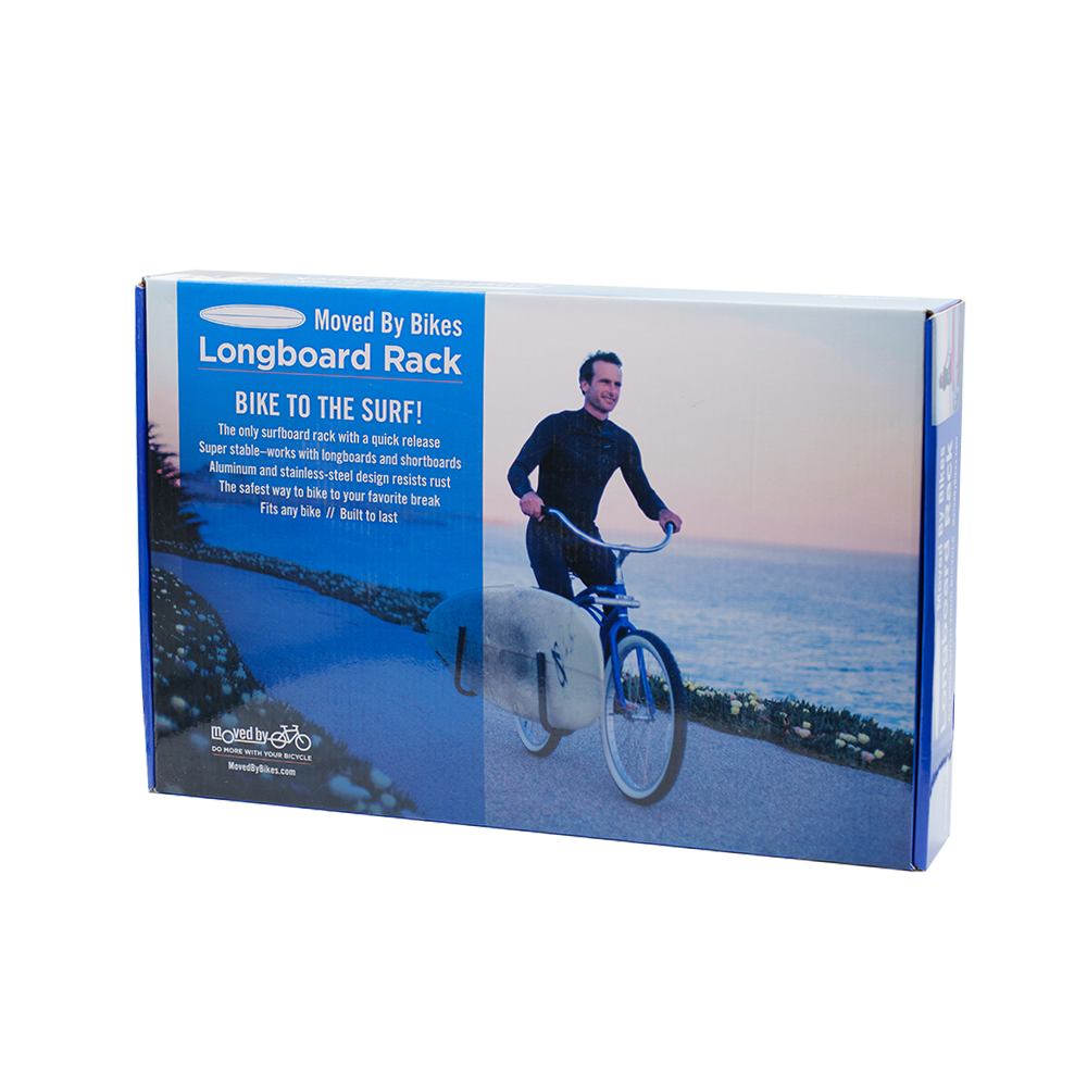 Moved By Bike Longboard-Rack