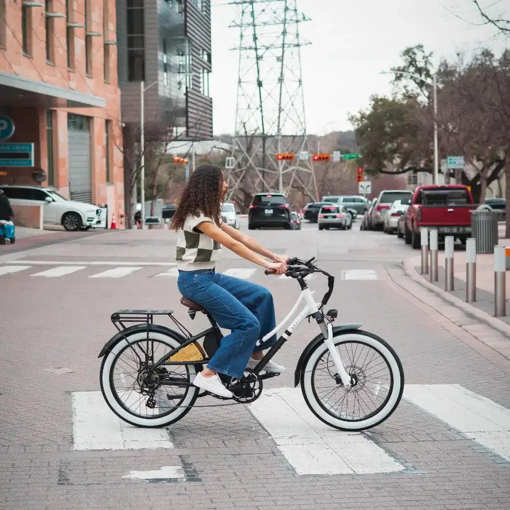 MOD Groove Step-Thru Electric Beach Cruiser - Comfort Ride | MOD BIKES