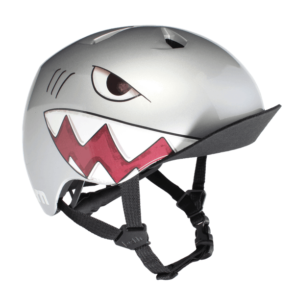 1990s boy bike helmet with shark Nino DVRT Bike Helmet DVRT / XS/S / Matte Gray