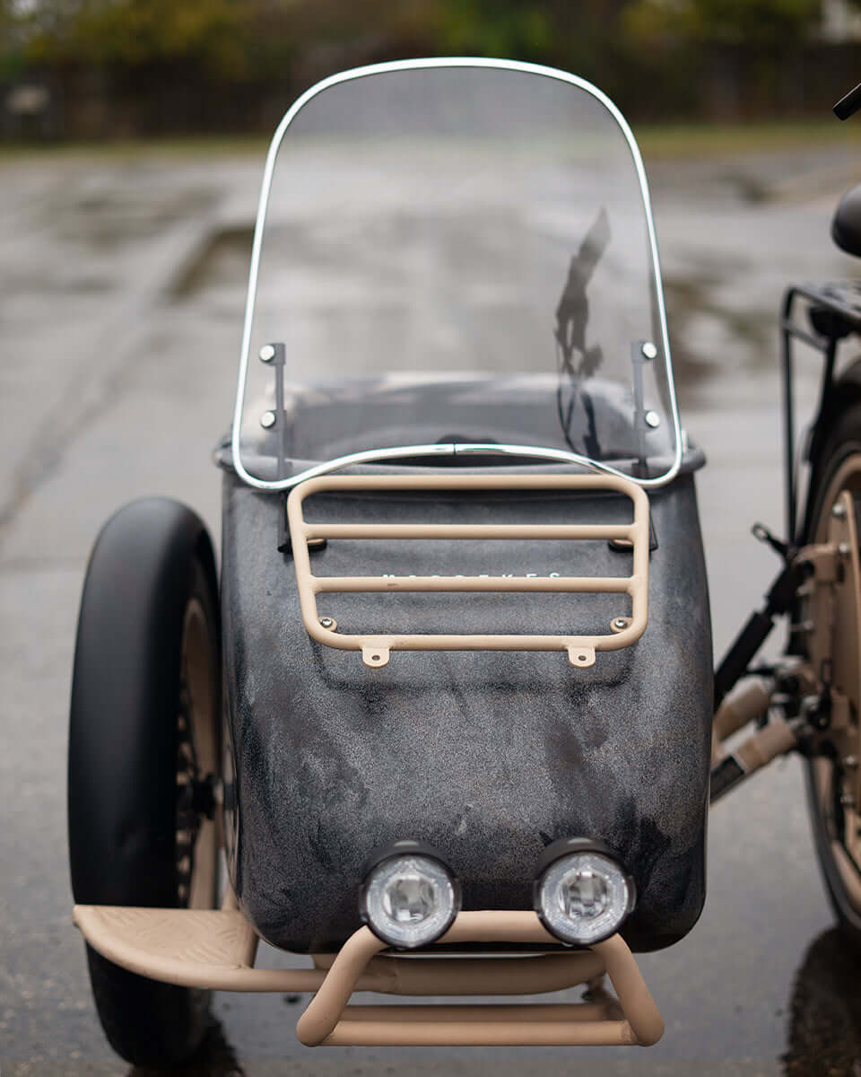 Modified Rear Windsheild Sidecar Windshield Kit | MOD BIKES