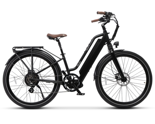 advanced e bike fully MOD Bikes Electric Mountain Bike Designed for Off-Roading - Charcoal Black - HSA/FSA Eligible