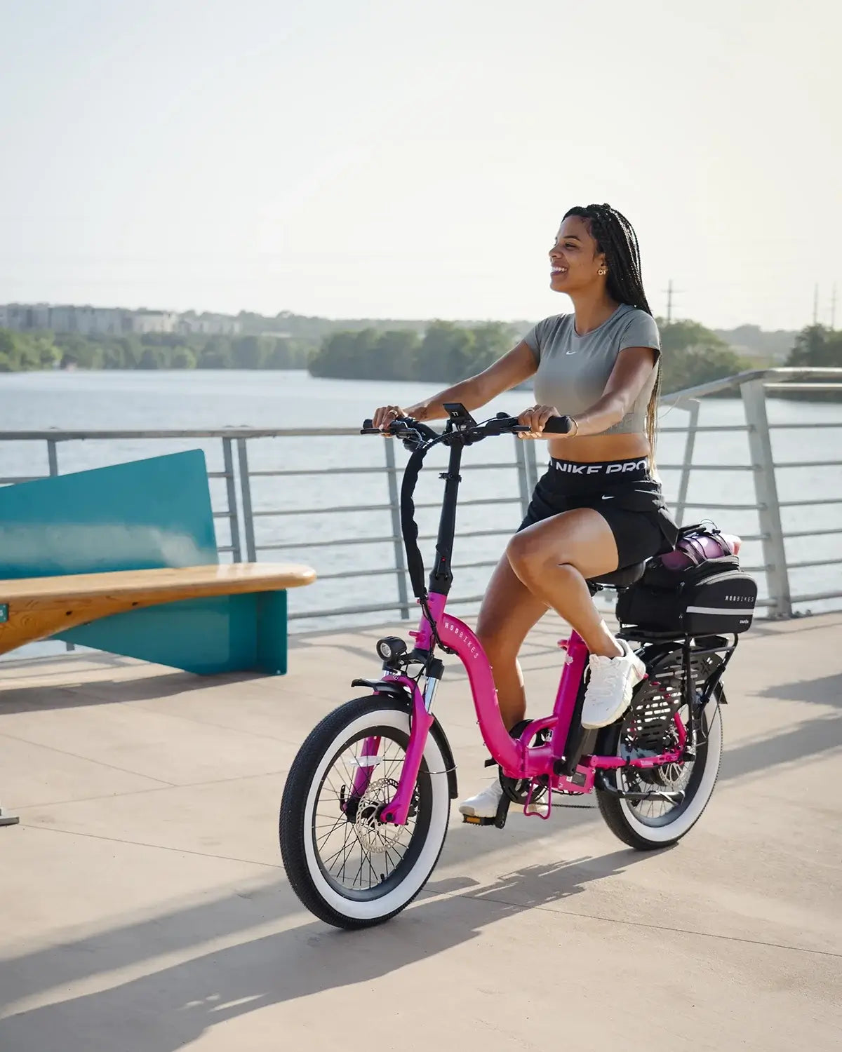 MOD City+ Step-Thru 3 + Step-Thru Foldable Electric Bike