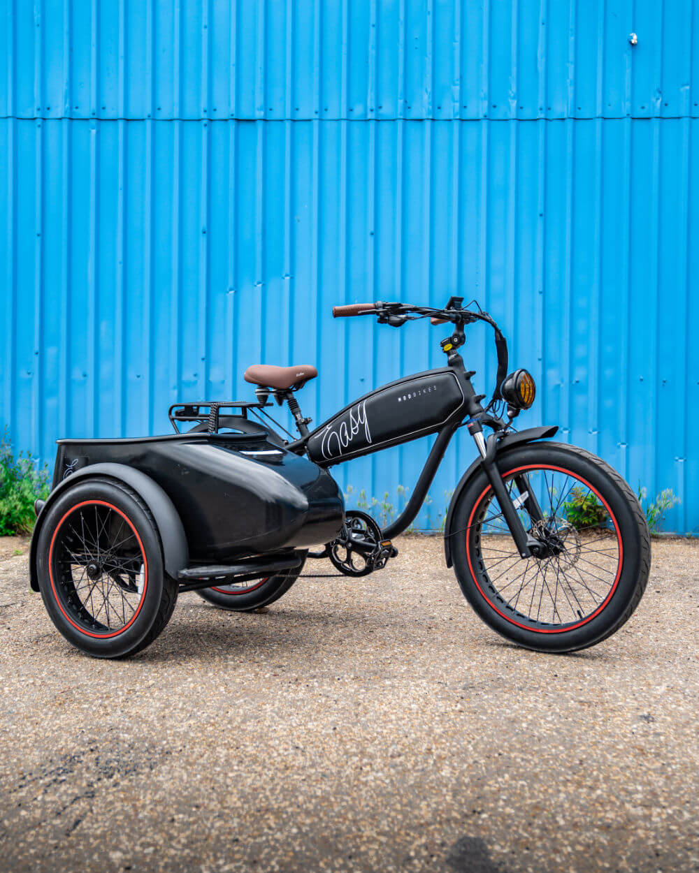 Electric Bike EBike for Commuting with Sidecar, Retro Design and Powerful Torque, 28MPH, 45 Miles Range, 750W motor - HSA/FSA Eligible Electric Bike EBike for Commuting with Sidecar, Retro Design and Powerful Torque, 28MPH, 45 Miles Range, 750W motor - HSA/FSA Eligible